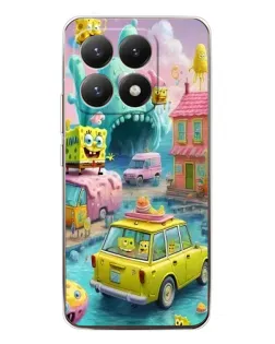 Чехол для Xiaomi 15T с картинкой «Монстр-трак приключения»