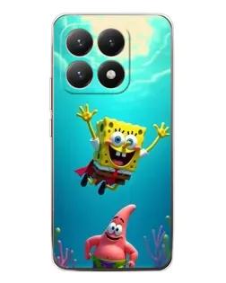 Чехол для Xiaomi 15T с картинкой «Спанч Боб под водой» Чехол для Xiaomi 15T с картинкой «Спанч Боб под водой»