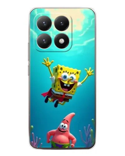 Чехол для Xiaomi 15T с картинкой «Спанч Боб под водой» Чехол для Xiaomi 15T с картинкой «Спанч Боб под водой»