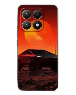Чохол для Xiaomi 15T з картинкою «Cybertruck на Марсі»