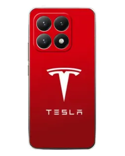 Чохол для Xiaomi 15T з картинкою «Tesla Red Classic»