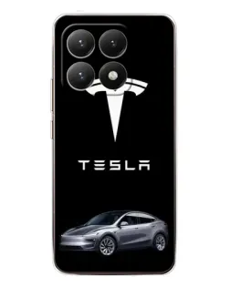 Чохол для Xiaomi 15T з картинкою «Tesla Model Y»