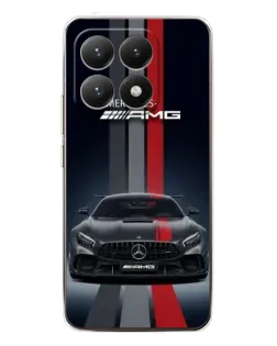 Чохол для Xiaomi 15T з картинкою «Mercedes — білий карбон» Чохол для Xiaomi 15T з картинкою «Mercedes — білий карбон»