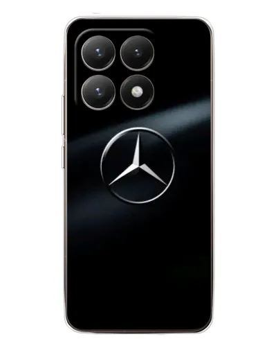 Чехол для Xiaomi 15T с картинкой «Mercedes на металле» Чехол для Xiaomi 15T с картинкой «Mercedes на металле»