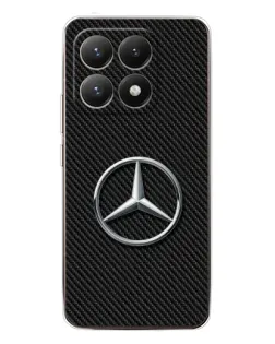 Чехол для Xiaomi 15T с картинкой «Карбоновый Mercedes стиль»