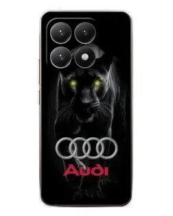 Чохол для Xiaomi 15T з картинкою «Пантера та Audi» Чохол для Xiaomi 15T з картинкою «Пантера та Audi»