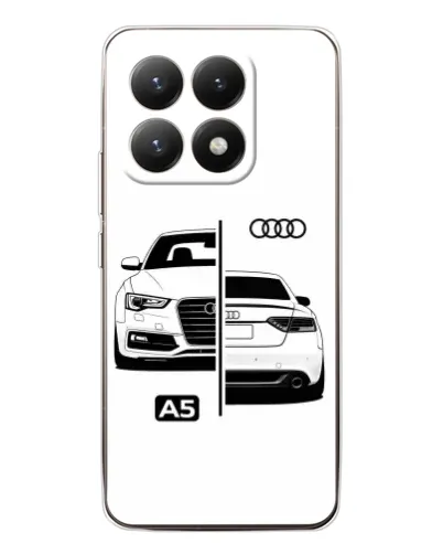 Чохол для Xiaomi 15T з картинкою «Audi — контрастний дизайн»