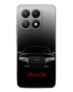 Чохол для Xiaomi 15T з картинкою «Audi — градієнтний контур» Чохол для Xiaomi 15T з картинкою «Audi — градієнтний контур»