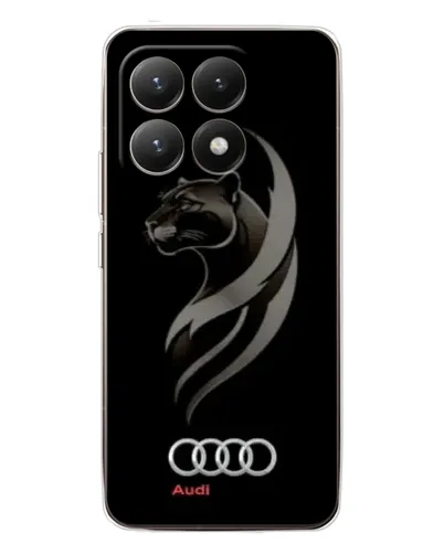 Чохол для Xiaomi 15T з картинкою «Графіка — пантера та Audi»