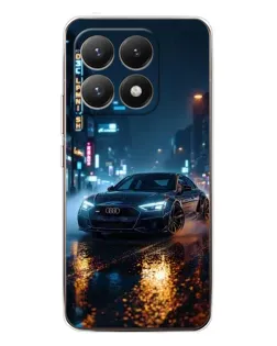 Чохол для Xiaomi 15T з картинкою «Нічне місто та Audi» Чохол для Xiaomi 15T з картинкою «Нічне місто та Audi»