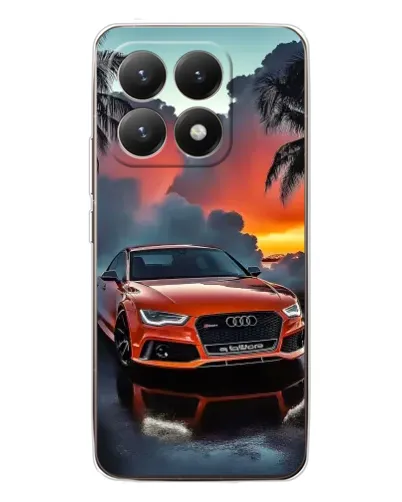 Чохол для Xiaomi 15T з картинкою «Audi — захід сонця»