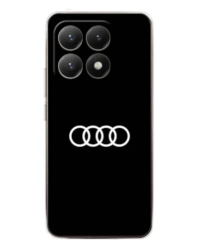 Чохол для Xiaomi 15T з картинкою «Audi White Logo»