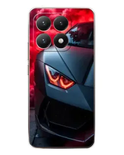 Чехол для Xiaomi 15T с картинкой «Lamborghini красное сияние» Чехол для Xiaomi 15T с картинкой «Lamborghini красное сияние»