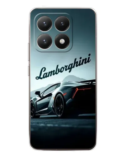 Чехол для Xiaomi 15T с картинкой «Классическая надпись Lamborghini»