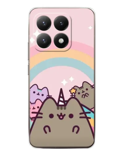 Чехол для Xiaomi 15T с картинкой «Единорог Pusheen» Чехол для Xiaomi 15T с картинкой «Единорог Pusheen»