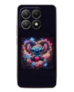 Чехол для Xiaomi 15T с картинкой «Stitch в цветах» Чехол для Xiaomi 15T с картинкой «Stitch в цветах»