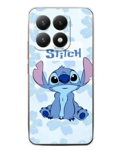 Чехол для Xiaomi 15T с картинкой «Stitch среди цветов» Чехол для Xiaomi 15T с картинкой «Stitch среди цветов»