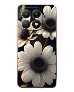 Чохол для Xiaomi 15T з картинкою «Білі маргаритки макро» Чохол для Xiaomi 15T з картинкою «Білі маргаритки макро»