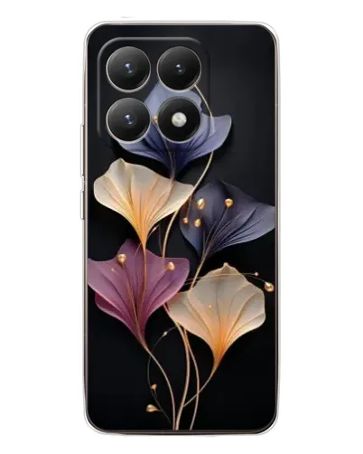 Чохол для Xiaomi 15T з картинкою «Лілові квіти грації»