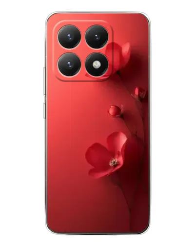 Чохол для Xiaomi 15T з картинкою «Макові суцвіття»