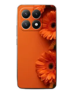 Чохол для Xiaomi 15T з картинкою «Помаранчеві гербери» Чохол для Xiaomi 15T з картинкою «Помаранчеві гербери»