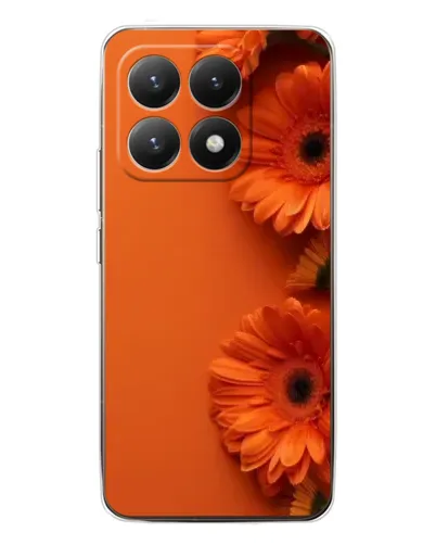 Чохол для Xiaomi 15T з картинкою «Помаранчеві гербери»