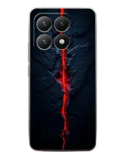 Чохол для Xiaomi 15T з картинкою «Червона лавова тріщина»