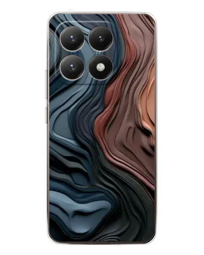 Чохол для Xiaomi 15T з картинкою «Кольорові хвилі каньйону» Чохол для Xiaomi 15T з картинкою «Кольорові хвилі каньйону»