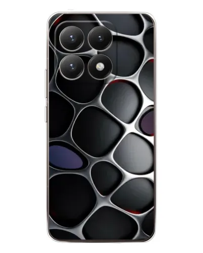 Чохол для Xiaomi 15T з картинкою «Об'ємна темна решітка» Чохол для Xiaomi 15T з картинкою «Об'ємна темна решітка»