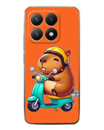 Чохол для Xiaomi 15T з картинкою «Капібара на скутері» Чохол для Xiaomi 15T з картинкою «Капібара на скутері»