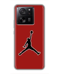 Чохол для Xiaomi 16 з картинкою «Jordan Red Back»