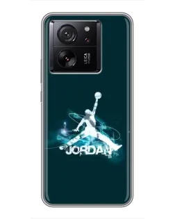 Чохол для Xiaomi 16 з картинкою «Jordan Blue Fire»