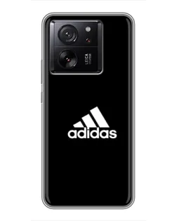 Чехол для Xiaomi 16 с картинкой «Черная классика Adidas»