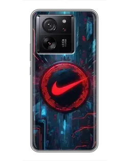 Чохол для Xiaomi 16 з картинкою «Техногенний стиль Nike»