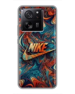 Чохол для Xiaomi 16 з картинкою «Nike в абстракції»