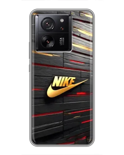 Чохол для Xiaomi 16 з картинкою «Золотий Nike на металі» Чохол для Xiaomi 16 з картинкою «Золотий Nike на металі»