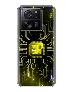 Чохол для Xiaomi 16 з картинкою «Nike — золота іскра»