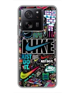 Чохол для Xiaomi 16 з картинкою «Яскравий колаж Nike»