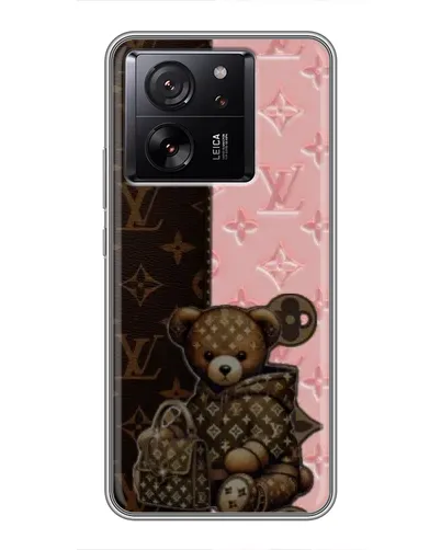 Чохол для Xiaomi 16 з картинкою «Ведмедик у стилі LV»