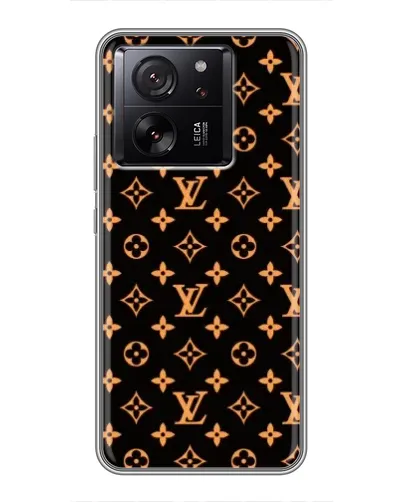Чохол для Xiaomi 16 з картинкою «Золота монограма LV»