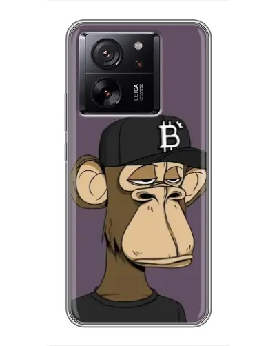 Чехол для Xiaomi 16 с картинкой «Bored Ape в кепке»