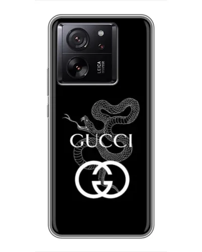 Чохол для Xiaomi 16 з картинкою «Gucci — срібна змія» Чохол для Xiaomi 16 з картинкою «Gucci — срібна змія»