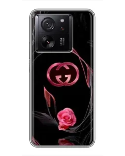 Чохол для Xiaomi 16 з картинкою «Gucci — неонова троянда»