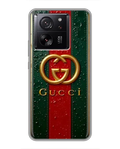 Чохол для Xiaomi 16 з картинкою «Gucci — фірмова смуга та золото» Чохол для Xiaomi 16 з картинкою «Gucci — фірмова смуга та золото»
