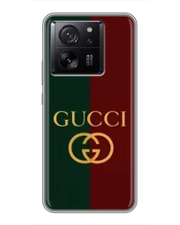 Чохол для Xiaomi 16 з картинкою «Gucci — темно-зелений градієнт»
