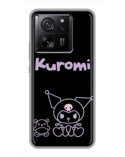 Чохол для Xiaomi 16 з картинкою «Kuromi — чорний мінімалізм»
