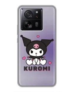 Чехол для Xiaomi 16 с картинкой «Kuromi — фиолетовый арт»