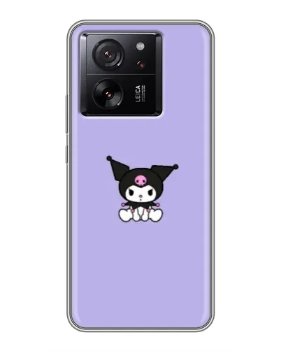 Чехол для Xiaomi 16 с картинкой «Kuromi — фиолетовый минимализм»