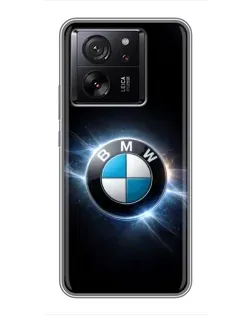 Чохол для Xiaomi 16 з картинкою «BMW — неонове сяйво»