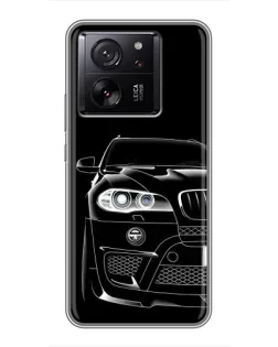Чохол для Xiaomi 16 з картинкою «Темний силует BMW»